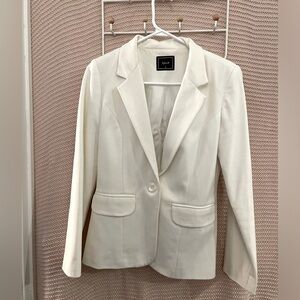 Splash White Blazer